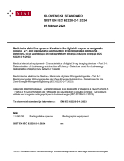 SIST EN IEC 62220-2-1:2024 SIST EN IEC 62220-2-1:2024 - Page 1 preview