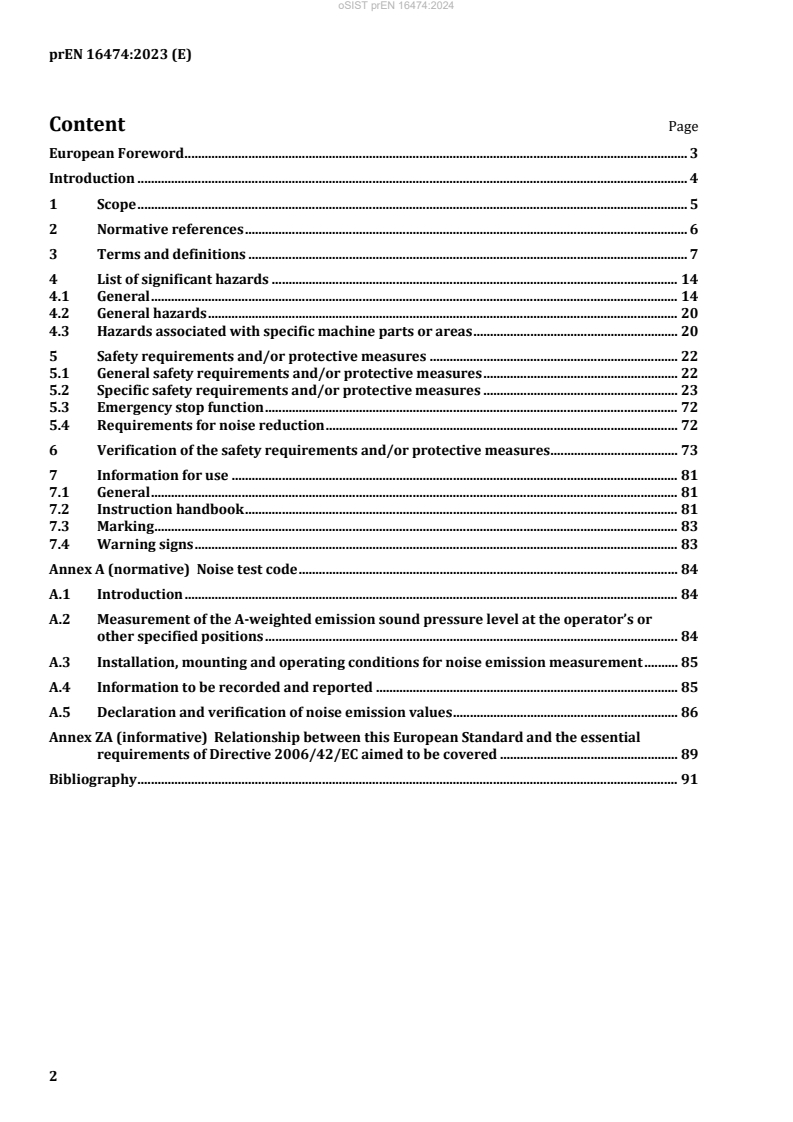 SIST EN 16474:2026 oSIST prEN 16474:2024 - BARVE - Page 4 preview