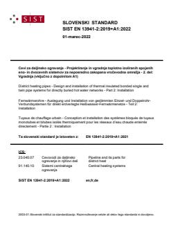 SIST EN 13941-2:2019+A1:2022 - BARVE - Page 1 preview