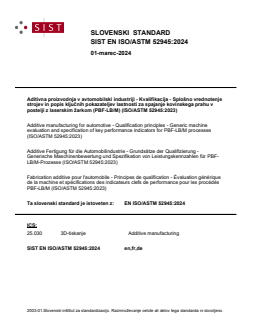 EN ISO/ASTM 52945:2024 EN ISO/ASTM 52945:2024 - Page 1 preview