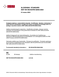 EN ISO/ASTM 52945:2024 EN ISO/ASTM 52945:2024 - Page 1 preview