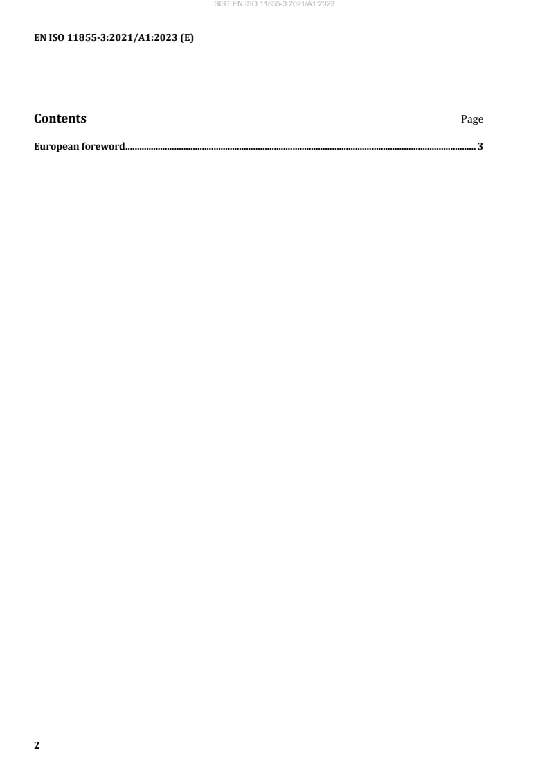 EN ISO 11855-3:2021/A1:2023 EN ISO 11855-3:2021/A1:2023 - Page 4 preview