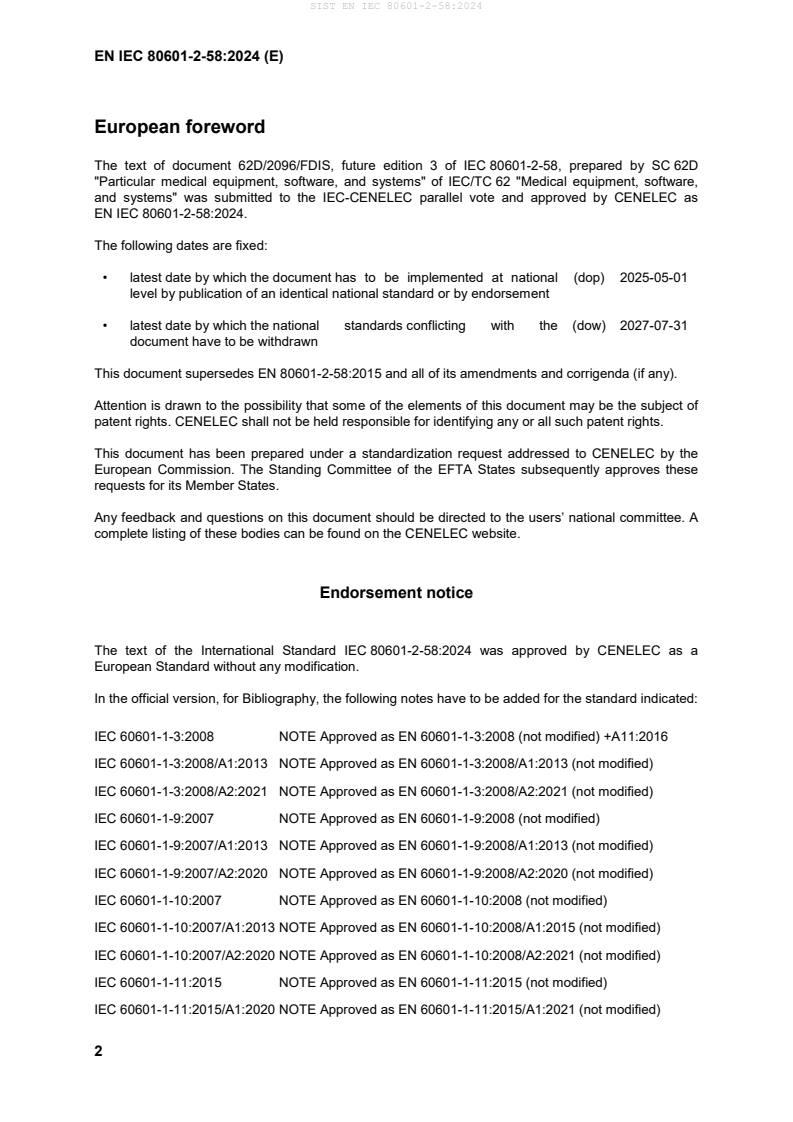 EN IEC 80601-2-58:2024 EN IEC 80601-2-58:2024 - Page 4 preview