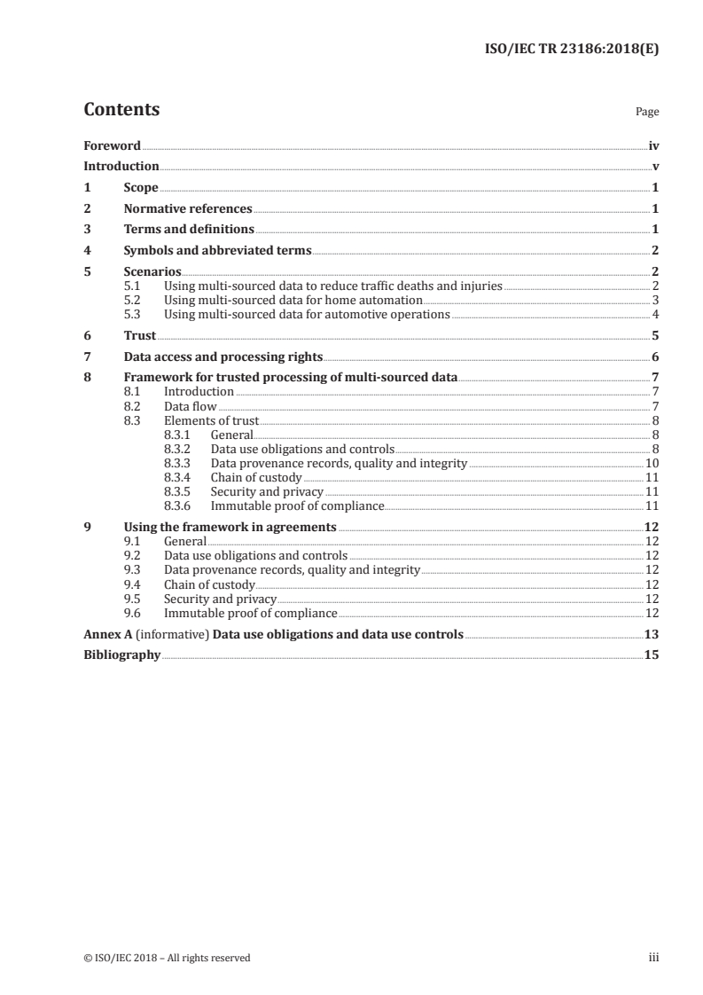 ISO/IEC TR 23186:2018 - Information technology — Cloud computing — Framework of trust for processing of multi-sourced data
Released:12/19/2018