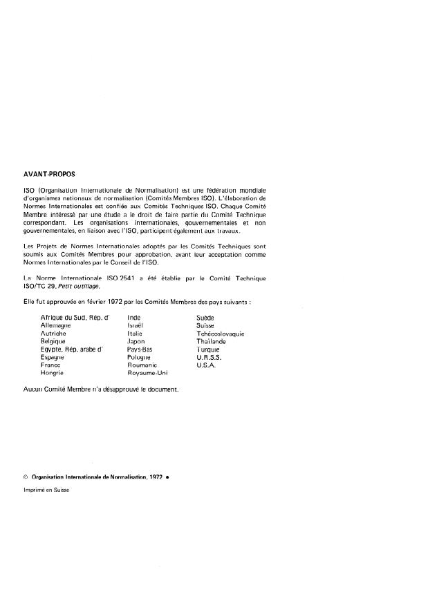 ISO 2541:1972 ISO 2541:1972 - Forets a centrer pour centres a profil curviligne -- Type R - Page 2 preview