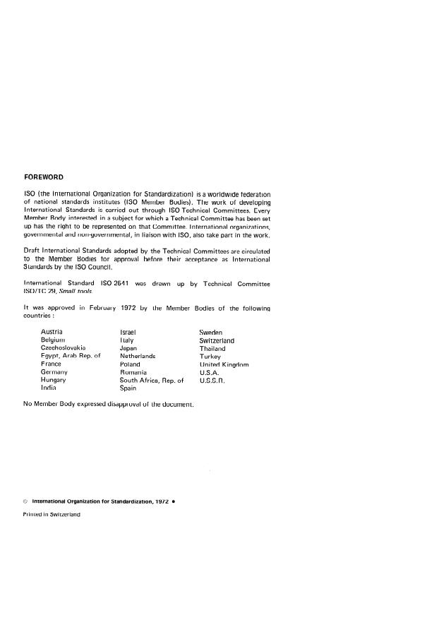 ISO 2541:1972 ISO 2541:1972 - Centre drills for centre holes with radius form -- Type R - Page 2 preview
