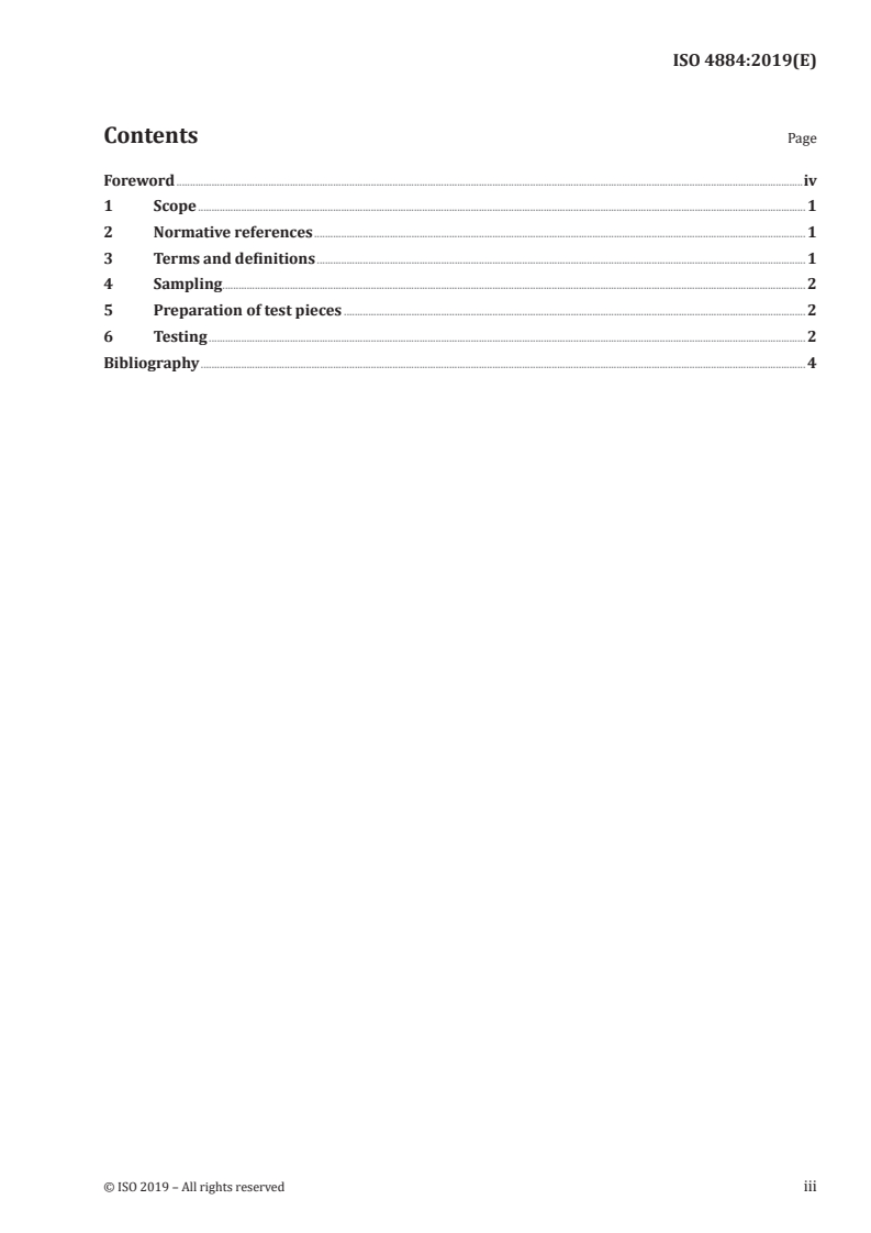 ISO 4884:2019 - Hardmetals — Sampling and testing of powders using sintered test pieces
Released:9/30/2019