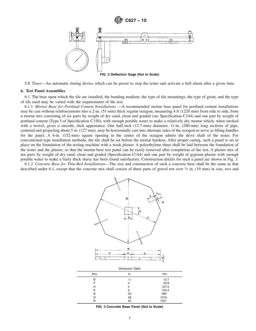 REDLINE ASTM C627-10 - Standard Test Method for Evaluating Ceramic Floor Tile Installation Systems Using the Robinson-Type Floor Tester