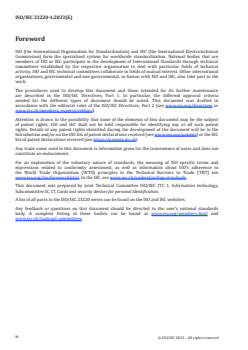 ISO/IEC 23220-1:2023 ISO/IEC 23220-1:2023 - Cards and security devices for personal identification — Building blocks for identity management via mobile devices — Part 1: Generic system architectures of mobile eID systems
Released:2/3/2023 - Page 4 preview