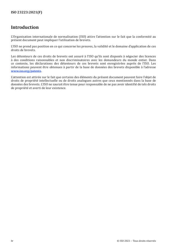 ISO 23223:2021 ISO 23223:2021 - Chaussures de ski pour skis alpins dotées de semelles de marche améliorées -- Zone de contact avec les fixations de ski alpin -- Exigences et méthodes d’essai - Page 4 preview