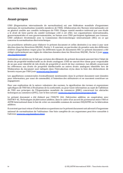 ISO/ASTM 52941:2020 ISO/ASTM 52941:2020 - Fabrication additive — Performance et fiabilité du système — Essais de réception pour machines de fusion laser sur lit de poudre pour les matériaux métalliques pour l’application aérospatiale
Released:11/16/2020 - Page 4 preview