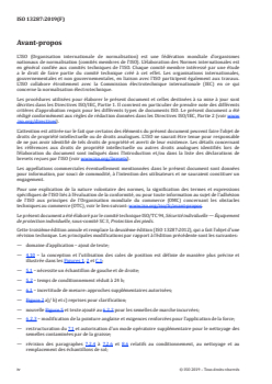 ISO 13287:2019 - Équipement de protection individuelle — Chaussures — Méthode d'essai pour la résistance au glissement
Released:10/1/2019 - Page 4 preview