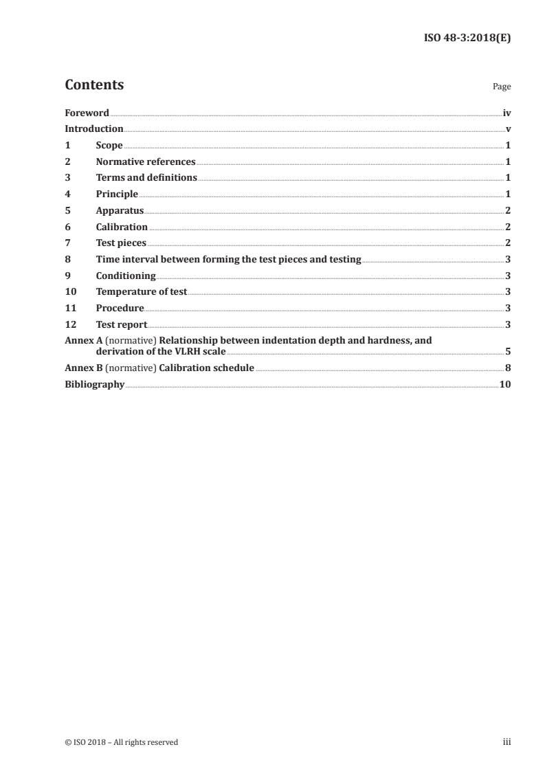 ISO 48-3:2018 - Rubber, vulcanized or thermoplastic — Determination of hardness — Part 3: Dead-load hardness using the very low rubber hardness (VLRH) scale
Released:8/20/2018