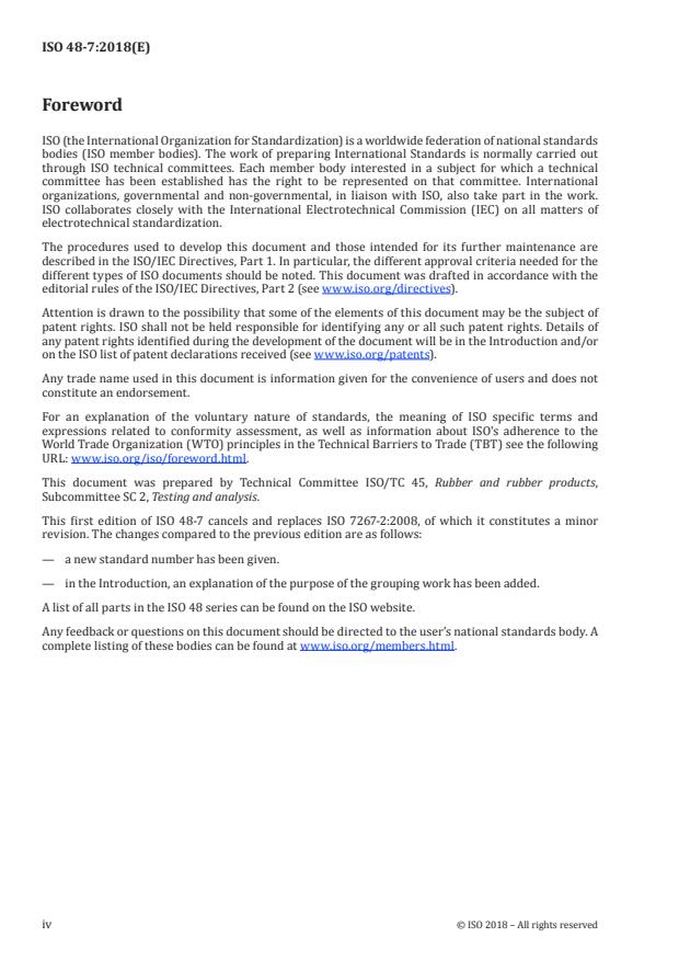 ISO 48-7:2018 ISO 48-7:2018 - Rubber, vulcanized or thermoplastic -- Determination of hardness - Page 4 preview