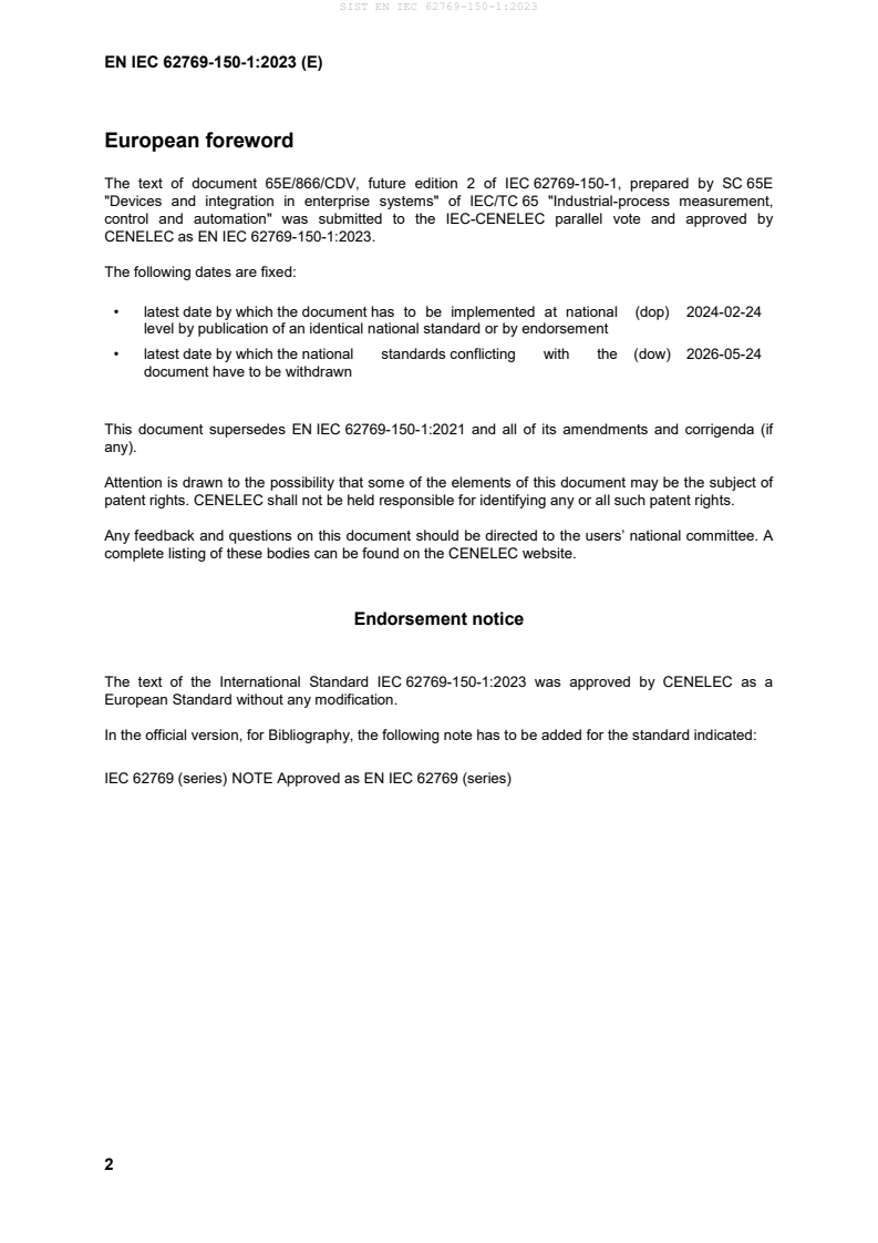 EN IEC 62769-150-1:2023 EN IEC 62769-150-1:2023 - Page 4 preview