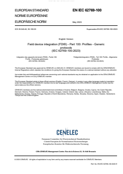 EN IEC 62769-100:2023 - Page 3 preview