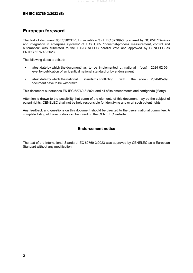 SIST EN IEC 62769-3:2023 SIST EN IEC 62769-3:2023 - Page 4 preview