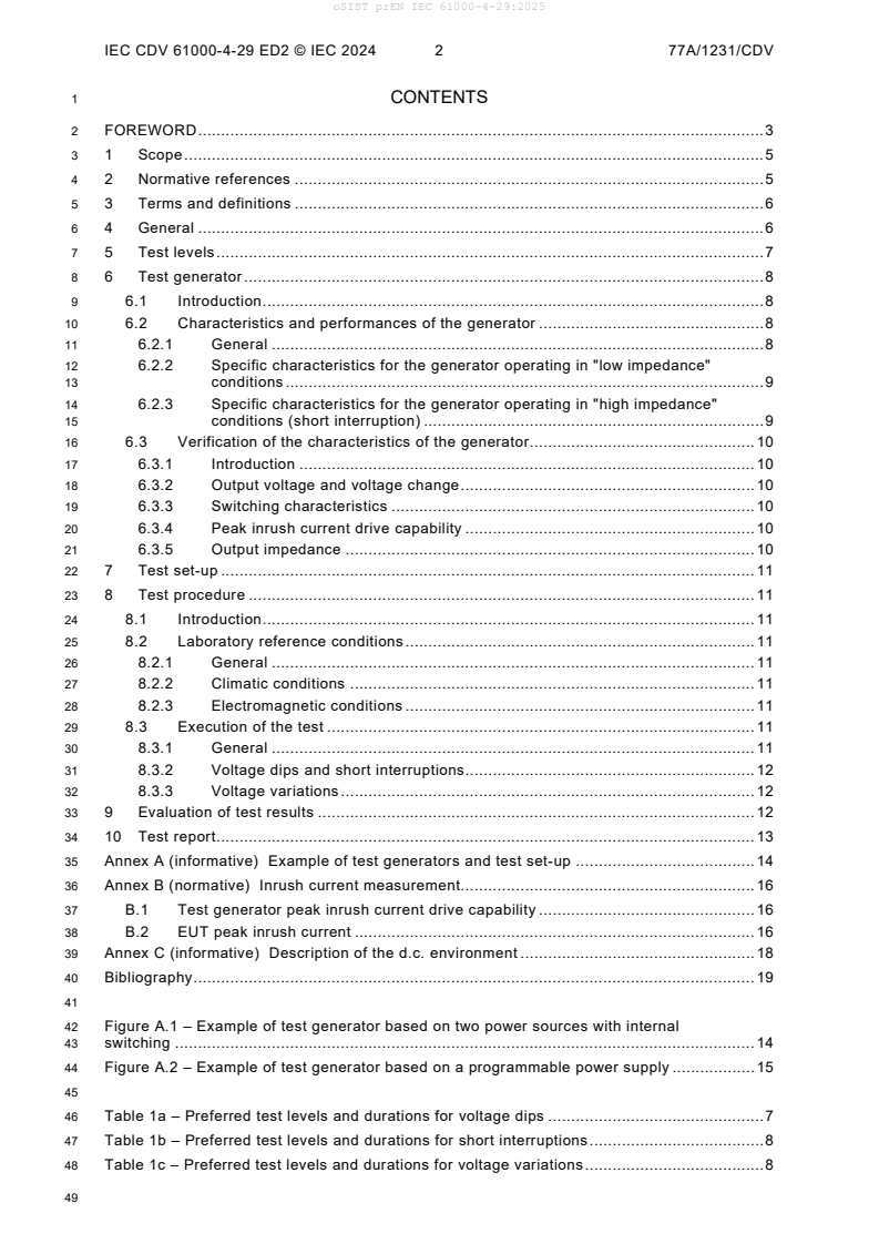 prEN IEC 61000-4-29:2025 prEN IEC 61000-4-29:2025 - Page 4 preview