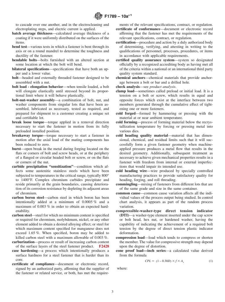 ASTM F1789-10ae1 - Standard Terminology for F16 Mechanical Fasteners