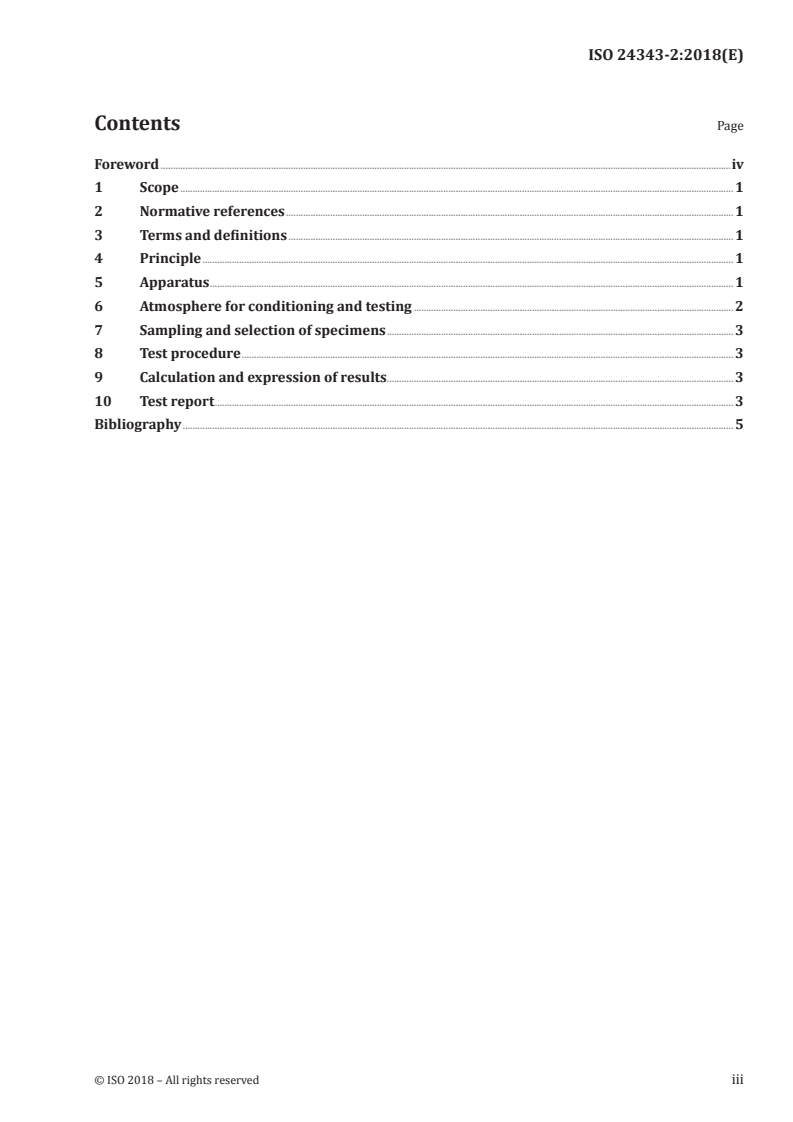 ISO 24343-2:2018 - Resilient and laminate floor coverings — Determination of indentation and residual indentation — Part 2: Short-term indentation and residual indentation of resilient floor covering
Released:10/19/2018