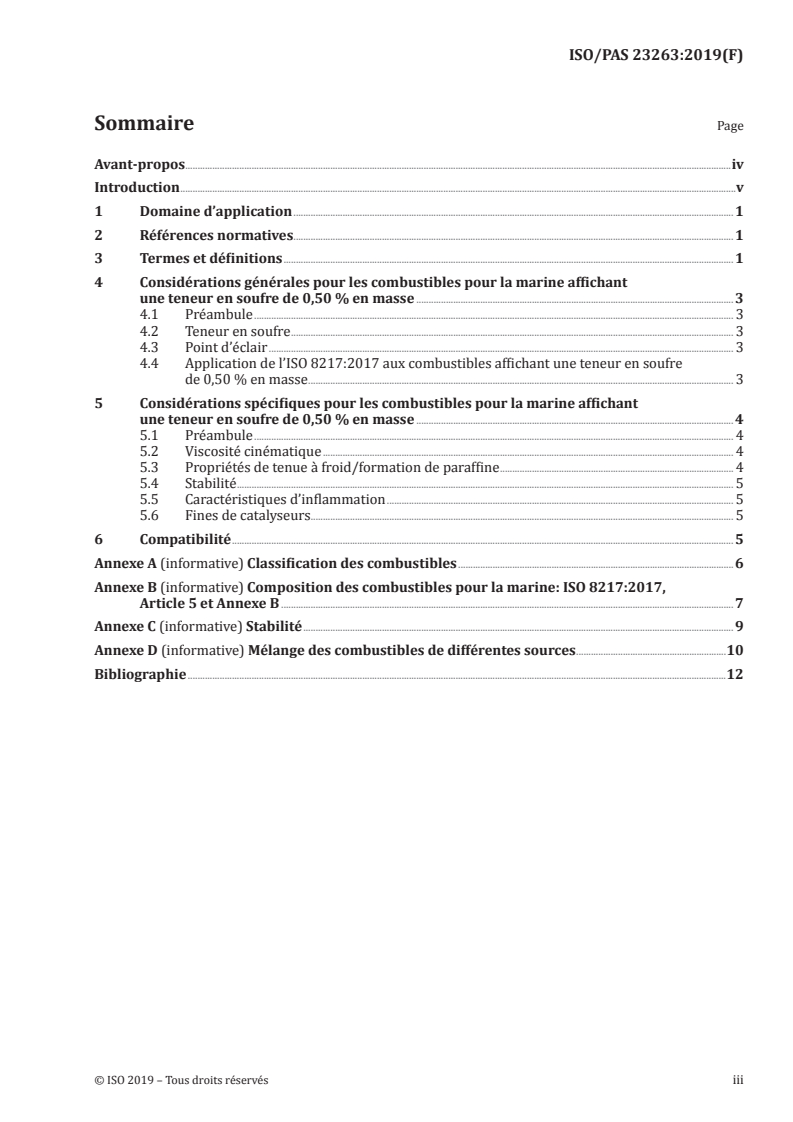 ISO/PAS 23263:2019 ISO/PAS 23263:2019 - Produits pétroliers — Combustibles (classe F) — Considérations à l'usage des fournisseurs de combustibles et des utilisateurs pour la qualité des combustibles pour la marine en vue de la mise en application de la teneur maximale en soufre de 0,50 % en 2020
Released:11/21/2019