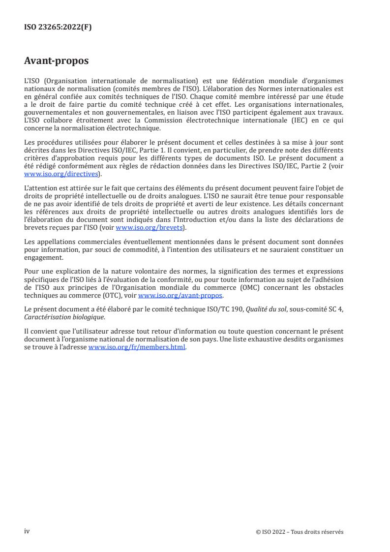 ISO 23265:2022 ISO 23265:2022 - Soil quality — Test for estimating organic matter decomposition in contaminated soil
Released:11. 11. 2022 - Page 4 preview
