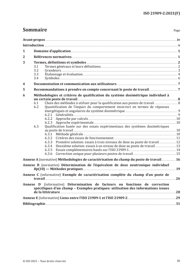 ISO 21909-2:2021 - Systèmes dosimétriques passifs pour les neutrons — Partie 2: Méthodologie et critères de qualification des systèmes dosimétriques individuels aux postes de travail
Released:12/17/2021