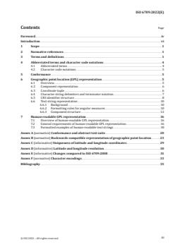 ISO 6709:2022 ISO 6709:2022 - Standard representation of geographic point location by coordinates
Released:27. 09. 2022 - Page 3 preview