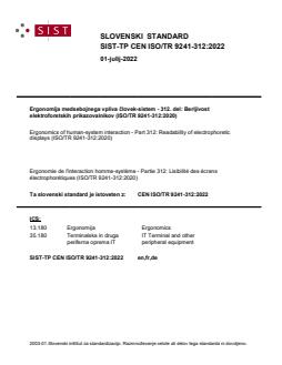 TP CEN ISO/TR 9241-312:2022 - BARVE - Page 1 preview