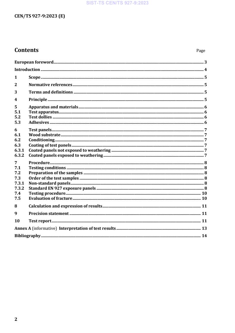 CEN/TS 927-9:2023 TS CEN/TS 927-9:2023 - BARVE - Page 4 preview