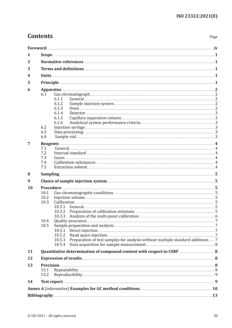ISO 23322:2021 - Paints and varnishes — Determination of solvents in coating materials containing organic solvents only — Gas-chromatographic method
Released:3/19/2021