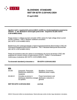 EN 62751-2:2014/A2:2024 - Page 1 preview