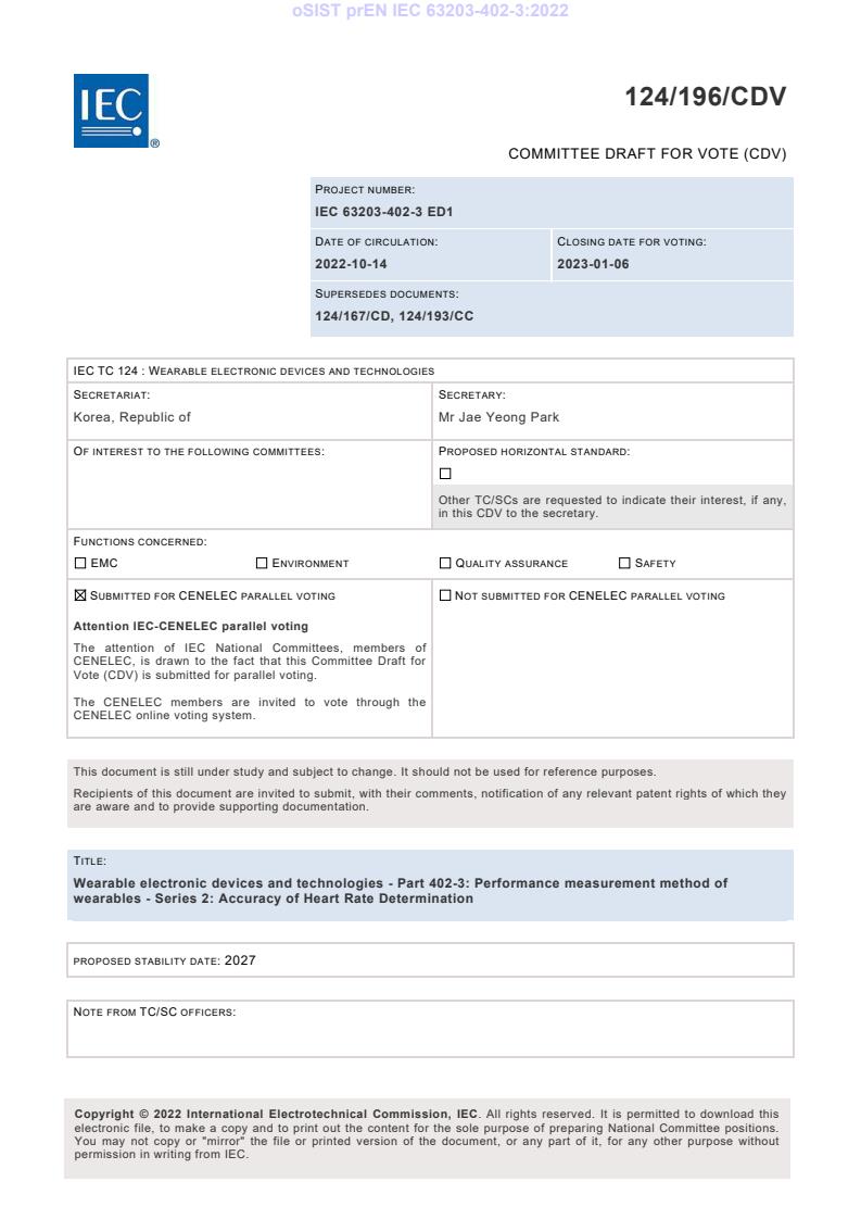 prEN IEC 63203-402-3:2022 - BARVE