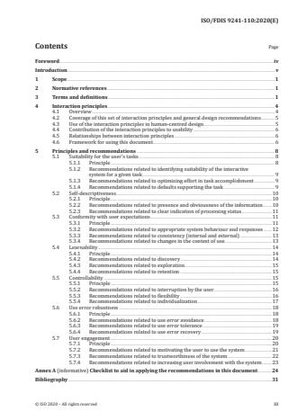 ISO 9241-110:2020 - Ergonomics of human-system interaction