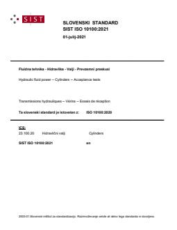 ISO 10100:2021 - Page 1 preview