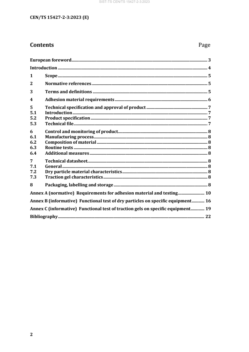 CEN/TS 15427-2-3:2023 TS CEN/TS 15427-2-3:2023 - BARVE - Page 4 preview