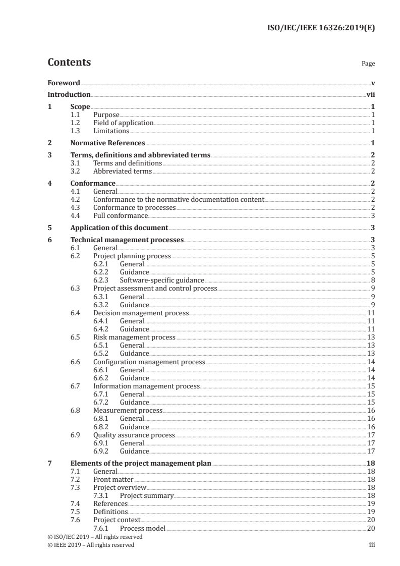 ISO/IEC/IEEE 16326:2019 - Systems and software engineering — Life cycle processes — Project management
Released:12/13/2019