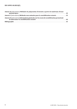 ISO 10993-10:2021 - Évaluation biologique des dispositifs médicaux — Partie 10: Essais de sensibilisation cutanée
Released:11/16/2021 - Page 4 preview