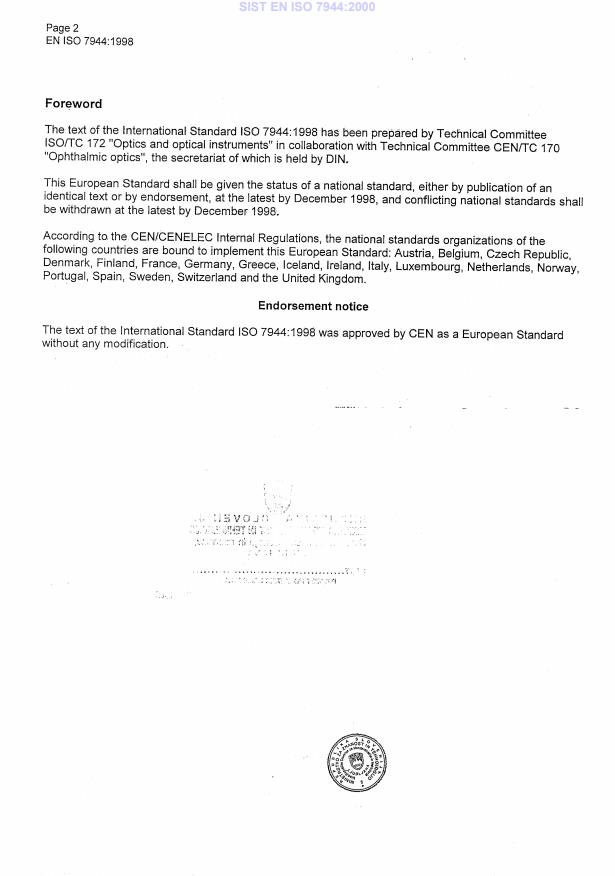 EN ISO 7944:1998 EN ISO 7944:2000 - Page 4 preview