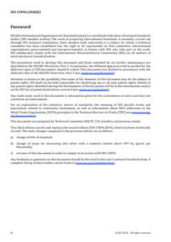 ISO 15096:2020 - Jewellery and precious metals — Determination of high purity silver — Difference method using ICP-OES
Released:2/5/2020 - Page 4 preview
