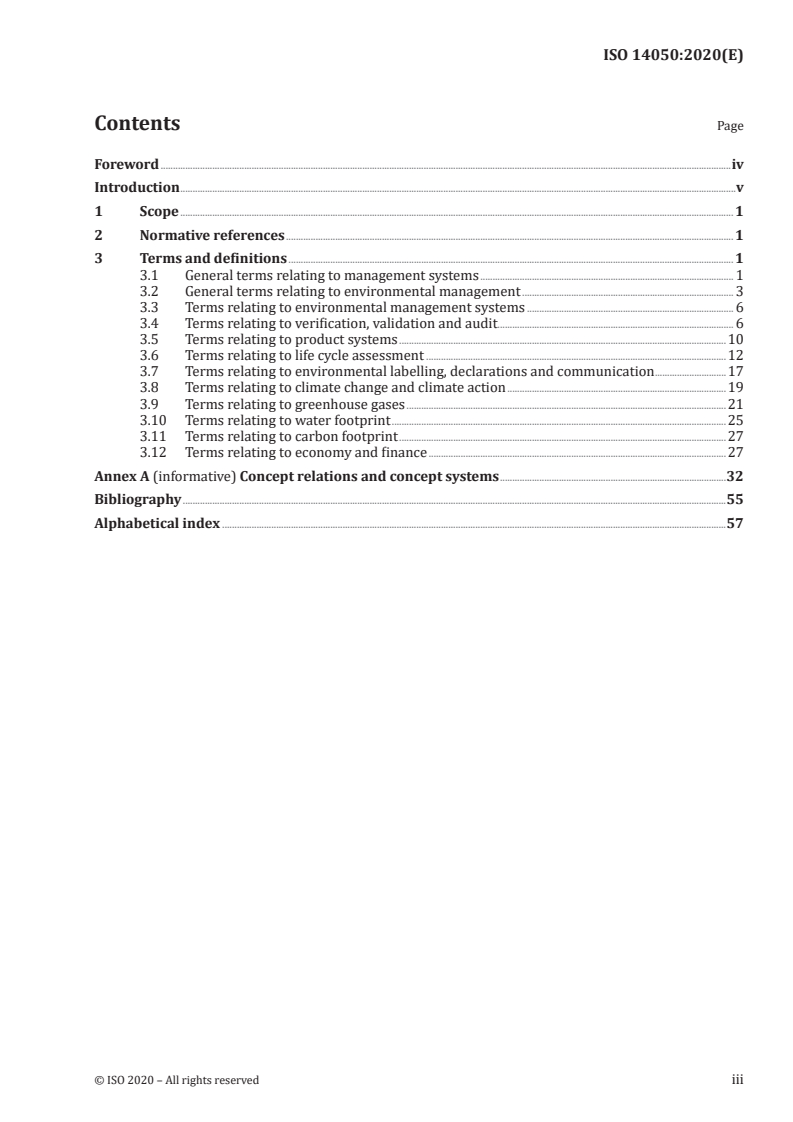 ISO 14050:2020 - Environmental management — Vocabulary
Released:7/30/2020