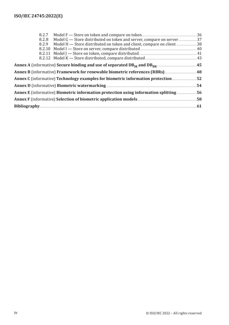 ISO/IEC 24745:2022 ISO/IEC 24745:2022 - Information security, cybersecurity and privacy protection — Biometric information protection
Released:2/8/2022 - Page 4 preview