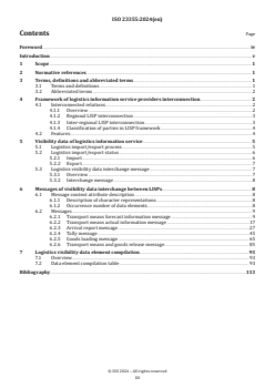 ISO 23355:2024 - Visibility data interchange among logistics information service providers
Released:1. 07. 2024 - Page 3 preview