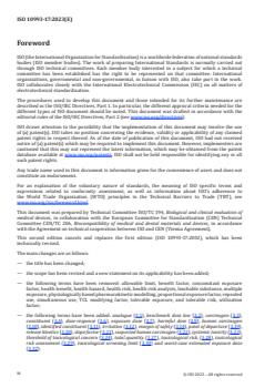 ISO 10993-17:2023 ISO 10993-17:2023 - Biological evaluation of medical devices — Part 17: Toxicological risk assessment of medical device constituents
Released:13. 09. 2023 - Page 4 preview