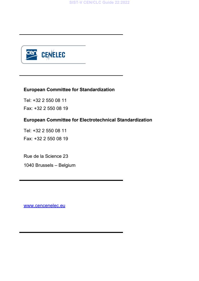 SIST-V CEN/CLC Guide 22:2022 SIST-V CEN/CLC Guide 22:2022 - BARVE - Page 4 preview