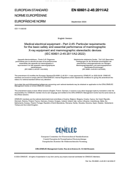 EN 60601-2-45:2011/A2:2024 - Page 3 preview