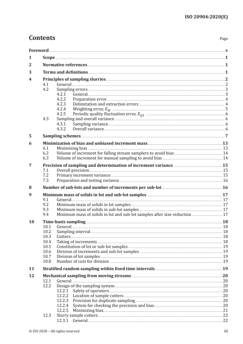 ISO 20904:2020 - Hard coal — Sampling of  slurries
Released:2/28/2020