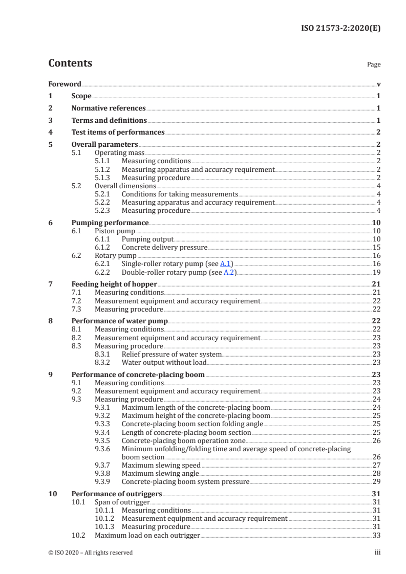 ISO 21573-2:2020 ISO 21573-2:2020 - Building construction machinery and equipment — Concrete pumps — Part 2: Procedure for examination of technical parameters
Released:12/21/2020