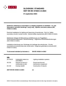 EN IEC 61820-3-4:2023 - BARVE - Page 1 preview