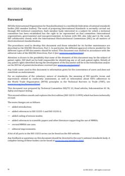 ISO 13215-3:2022 - Road vehicles — Reduction of misuse risk of child restraint systems — Part 3: Prediction and assessment of misuse by Misuse Mode and Effect Analysis (MMEA)
Released:5. 10. 2022 - Page 4 preview